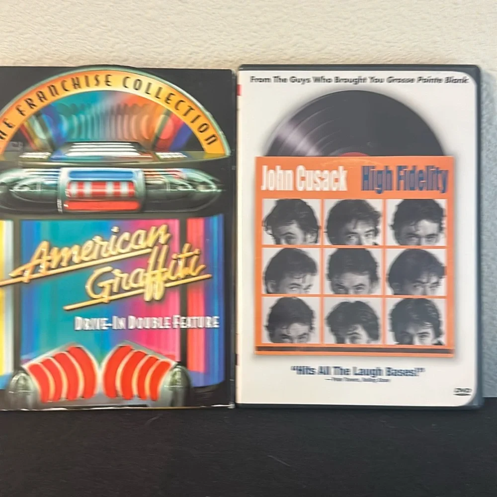 American Graffiti / More American Graffitti AND High Fidelity DVD